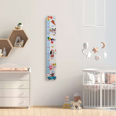 Metro Crescita - Happy Animals Da Appendere Cameretta Bambini Dida