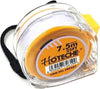 Metro-Flessibile-Misura-7.5-Mt-Ritiro-Automatico-Flessometro-Tasto-Blocco-Hoteche