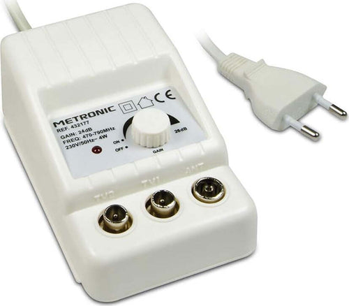 METRONIC---AMPLIFICATORE-24-DB-2-USCITE-TV-9.52