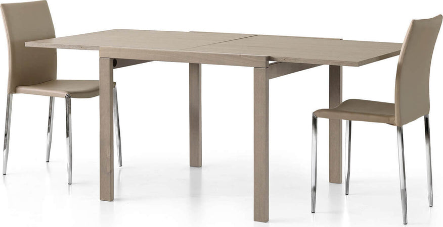 MEYER---tavolo-da-pranzo-moderno-allungabile-90x90/180-Tortora-Milani-Home