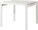 MEYER---tavolo-da-pranzo-moderno-allungabile-a-libro-frassinato-90x90/180-Bianco-Milani-Home