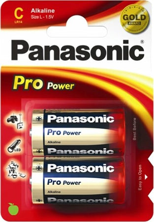 Mezzatorcia C ProPower LR14 - Panasonic - blister 2 pezzi Elettronica/Pile e caricabatterie/Pile monouso Eurocartuccia - Pavullo, Commerciovirtuoso.it