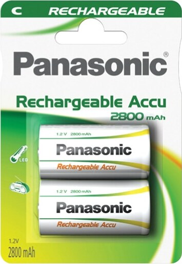 Mezzatorcia C Ready to use - ricaricabili - Panasonic - blister 2 pezzi Elettronica/Pile e caricabatterie/Pile monouso Eurocartuccia - Pavullo, Commerciovirtuoso.it