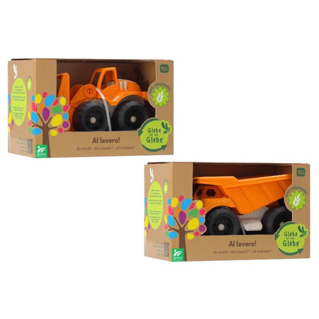 Mezzi da Lavoro Ruota Libera Bioplastica 2 Assortimenti