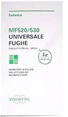 MF520/530 Panni Originali Universali MF 520 - MF 530 per pulire le Fughe SP 520/530 Folletto Vorwerk Set 4 Panni