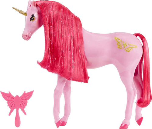 MGA's-Dream-Ella-Unicorno-Rosa-con-Bambola-Cherry-alla-Moda-da-29-cm-Idea-Regalo