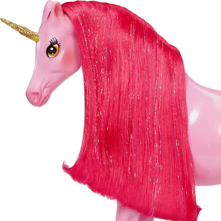 MGA's-Dream-Ella-Unicorno-Rosa-con-Bambola-Cherry-alla-Moda-da-29-cm-Idea-Regalo