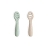 Set 2 Cucchiai Prima Pappa Mushie Solid Silicone