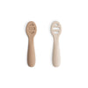 Set 2 Cucchiai Prima Pappa Mushie Solid Silicone