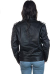 Mia---Chiodo-Donna-oversize-Nero-in-vera-pelle