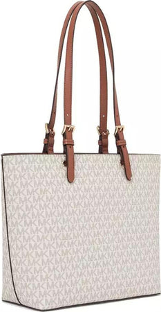 Michael-Kors-Jet-Sest-Travel-Borsa-media-con-doppia-tasca-in-non-pelle-Vegana-(Vaniglia)-35F3GTVT3B-149