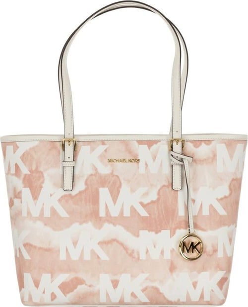 Michael-Kors-Jet-Set-Media-Logo-MK-PVC-Carryall-Powder-Blush