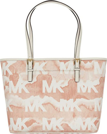 Michael-Kors-Jet-Set-Media-Logo-MK-PVC-Carryall-Powder-Blush