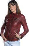 Michelina---Giacca-Donna-Bordeaux-in-vera-pelle
