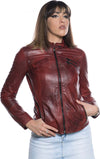 Michelina---Giacca-Donna-Bordeaux-in-vera-pelle
