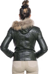 Michelina-Cap---Giacca-Donna-Verde-con-Cappuccio-in-vera-pelle