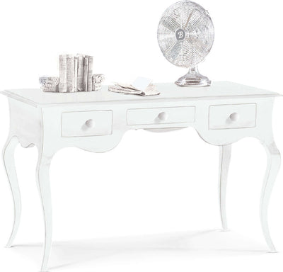 MICHELLE---scrivania-in-legno-massello-150x75x80-Bianco-Milani-Home