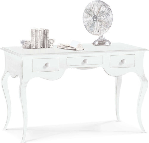 MICHELLE---scrivania-in-legno-massello-150x75x80-Bianco-Milani-Home