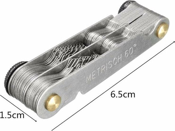 Micro-Calibro-52-Lame-Metriche-55-60-filettatura-Da-0,25a-6-Mm-Tools