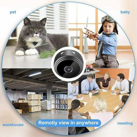 Micro Camera 1080p Hd Wifi Mini Ip Telecamera Nascosta Videocamera Magnetica A9 Casa, arredamento e bricolage > Sicurezza e Antifurti > Sistemi di Videosorveglianza Trade Shop italia - Napoli, Commerciovirtuoso.it