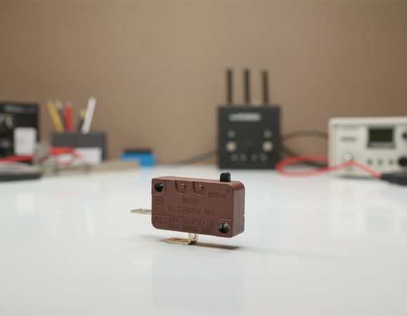 Micro Interruttore Micro Pulsante Microswitch Dogai KW3-OZ 2 FASTON 4,8 mm. 16 AMP