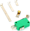 MICRODEVIATORE mm. 28X16 13A - 3 FASTON DA mm 6,3 - CON 5 TIPI DI STAFFETTE -1PZ Commercio Industria e Scienza/Impianti elettrici/Controlli e indicatori/Interruttori industriali/Interruttori coassiali Rossi Ricambi - Venetico Marina, Commerciovirtuoso.it