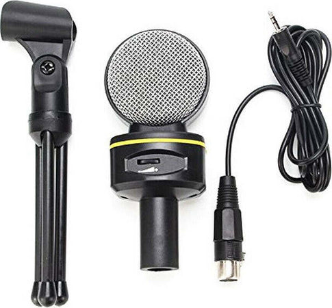 Microfono A Condensatore Da Tavolo Audio Qy-930 Con Supporto Treppiede Pc Laptop Strumenti Musicali/Microfoni/A condensatore Trade Shop italia - Napoli, Commerciovirtuoso.it