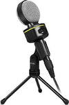 Microfono-A-Condensatore-Da-Tavolo-Audio-Qy-930-Con-Supporto-Treppiede-Pc-Laptop