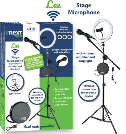 Microfono-Amplificatore-Ring-Light-Lee-I'Next