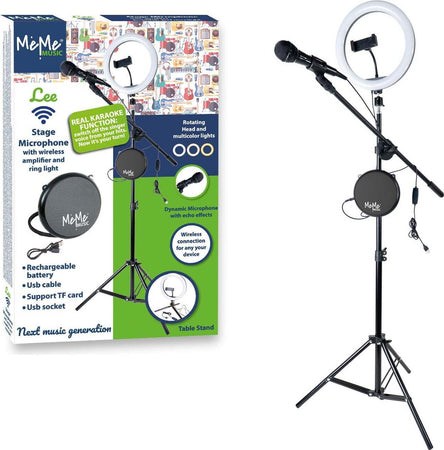 Microfono-Amplificatore-Ring-Light-Lee-I'Next