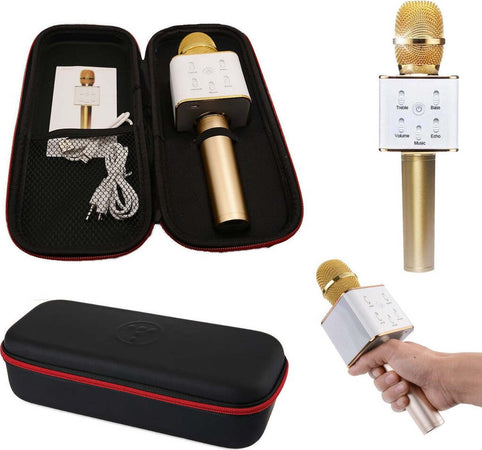 MICROFONO BLUETOOTH WIRELESS DOPPIO ALTOPARLANTE SPEAKER BLUETOOTH PORTATILE Strumenti Musicali/Microfoni/Wireless Trade Shop italia - Napoli, Commerciovirtuoso.it