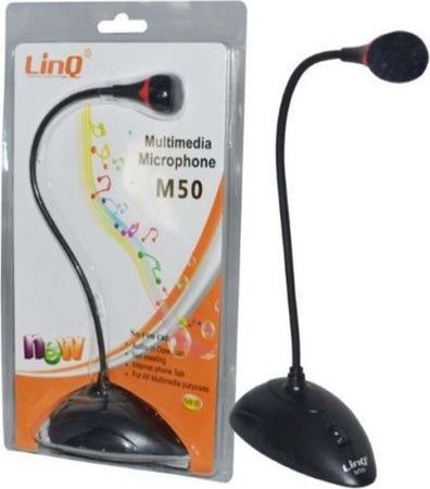 MICROFONO DA SCRIVANIA TAVOLO UFFICIO MULTIMEDIALE LINQ M50 Elettronica/Radiocomunicazione/Accessori/Microfoni Trade Shop italia - Napoli, Commerciovirtuoso.it