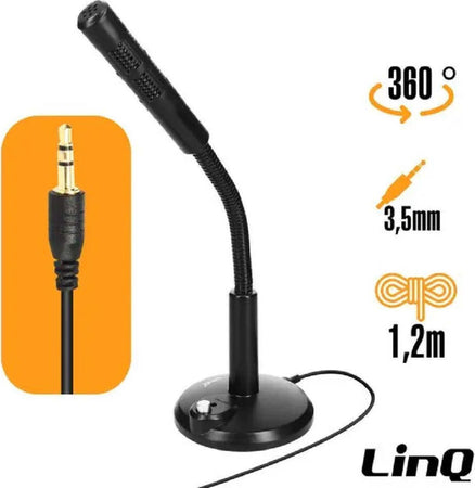 Microfono Da Tavolo Regolabile Jack 3,5mm Per Pc Notebook M580 Omnidirezionale Strumenti Musicali/Microfoni/A condensatore Trade Shop italia - Napoli, Commerciovirtuoso.it