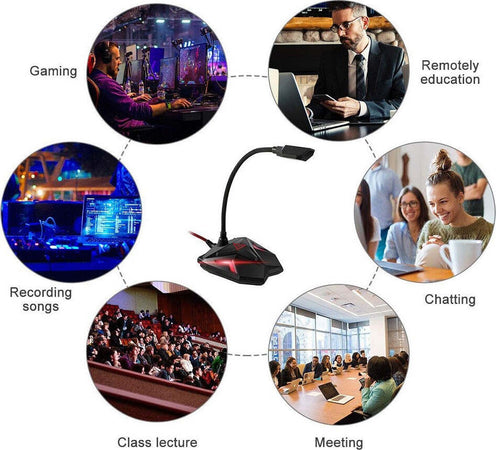 Microfono Da Tavolo Scrivania Meeting Voice Conferenze Gaming Pc Usb Q55 Elettronica e telefonia > Accessori Audio e Video > Microfoni Trade Shop italia - Napoli, Commerciovirtuoso.it