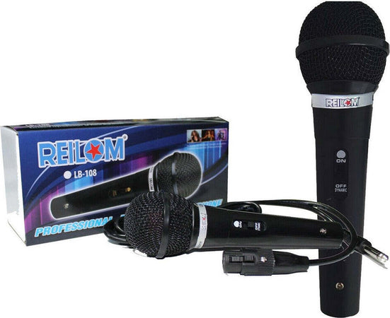 Microfono Dinamico Unidirezionale Con Cavo Mono 2mt Karaoke Stereo Lb-108 Elettronica e telefonia > Accessori Audio e Video > Microfoni Trade Shop italia - Napoli, Commerciovirtuoso.it