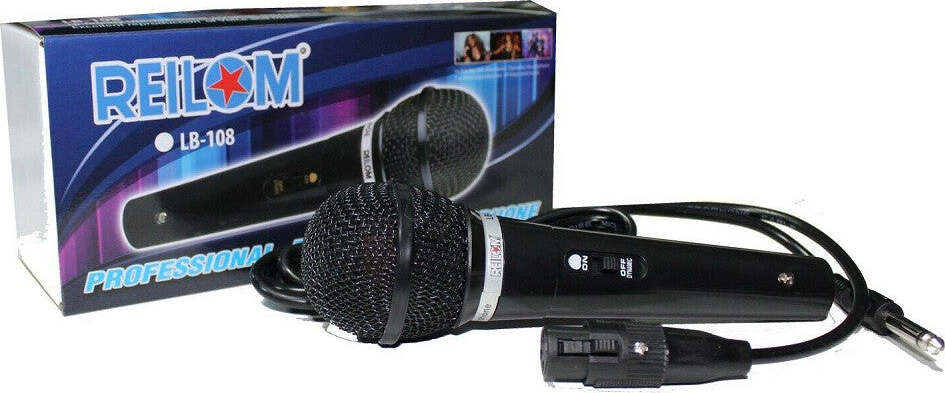 Microfono Dinamico Unidirezionale Con Cavo Mono 2mt Karaoke Stereo Lb-108 Elettronica e telefonia > Accessori Audio e Video > Microfoni Trade Shop italia - Napoli, Commerciovirtuoso.it