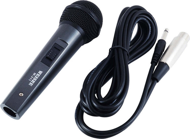 MICROFONO DINAMICO UNIDIREZIONALE LIVE KARAOKE CONO WEISRE M-311 + CAVO XLR/JACK Strumenti Musicali/Microfoni/Dinamico Trade Shop italia - Napoli, Commerciovirtuoso.it