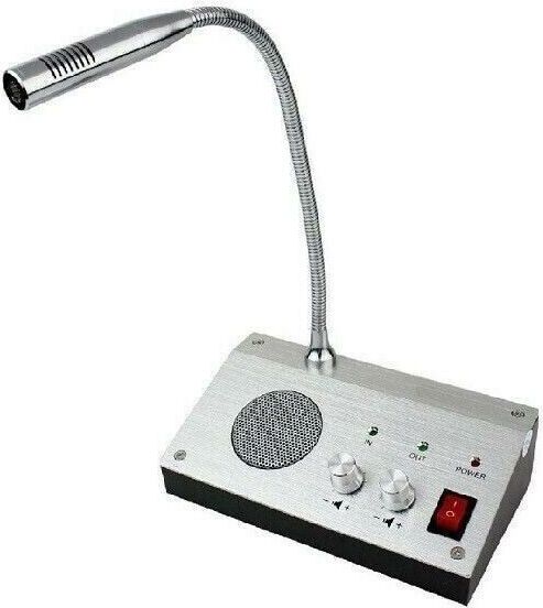MICROFONO-INTERFONO-PROFESSIONALE-DA-TAVOLO-2-VIE-CASSA-ESTERNA-PER-UFFICIO