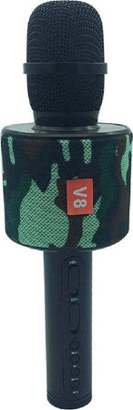 Microfono Karaoke Con Speaker V8 Canto Wireless Wifi Bluetooth Cassa Incorporata Elettronica e telefonia > Accessori Audio e Video > Microfoni Trade Shop italia - Napoli, Commerciovirtuoso.it