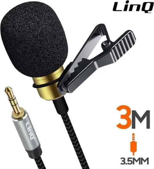 Microfono Lavalier Jack 3,5 Mm Suono Omnidirezionale A 360? Cavo 3 Metri Av3553m Elettronica/Informatica/Accessori/Accessori per audio e video/Microfoni per PC Trade Shop italia - Napoli, Commerciovirtuoso.it