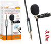 Microfono Lavalier Jack 3,5 Mm Suono Omnidirezionale A 360? Cavo 3 Metri Av3553m Elettronica/Informatica/Accessori/Accessori per audio e video/Microfoni per PC Trade Shop italia - Napoli, Commerciovirtuoso.it