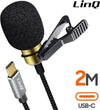 Microfono Lavalier Usb-c Suono Omnidirezionale A 360? Cavo Da 2 Metri Tpc3539m Elettronica/Informatica/Accessori/Accessori per audio e video/Microfoni per PC Trade Shop italia - Napoli, Commerciovirtuoso.it