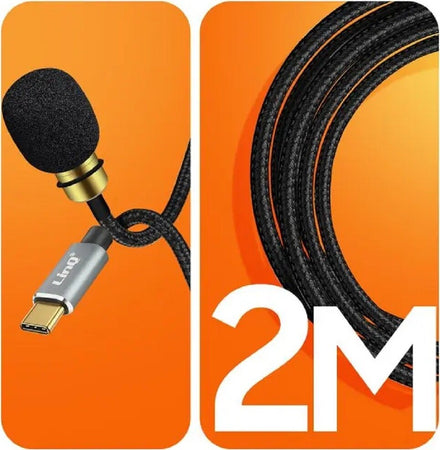 Microfono Lavalier Usb-c Suono Omnidirezionale A 360? Cavo Da 2 Metri Tpc3539m Elettronica/Informatica/Accessori/Accessori per audio e video/Microfoni per PC Trade Shop italia - Napoli, Commerciovirtuoso.it