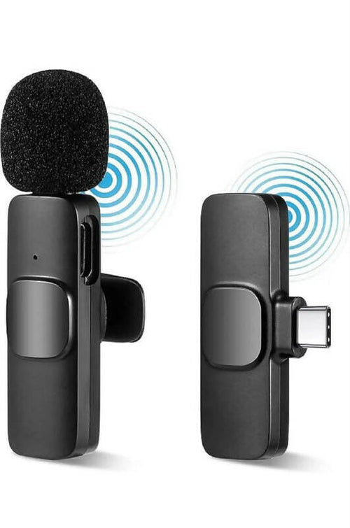 Microfono-Omnidirezionale-Clip-Cravatta-Bavero-Wireless-Usb-Smartphone