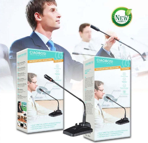 Microfono Professionale Per Conferenze Riunione Tavolo Meeting Scrivania Tx-9764 Elettronica/Informatica/Accessori/Accessori per audio e video/Microfoni per PC Trade Shop italia - Napoli, Commerciovirtuoso.it
