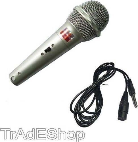 MICROFONO WEISRE DINAMICO PROFESSIONALE DM-401 INCLUSO CAVO E CONNETTORE Strumenti Musicali/Microfoni/Dinamico Trade Shop italia - Napoli, Commerciovirtuoso.it