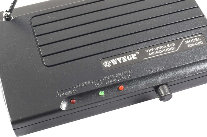 MICROFONO WIRELESS SENZA FILI CON CENTRALINA RICEVITORE KARAOKE RIUNIONI SM-200 Strumenti Musicali/Microfoni/Wireless Trade Shop italia - Napoli, Commerciovirtuoso.it