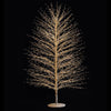 Albero luminoso con rami a microled luce calda da interno ed esterno