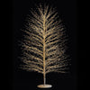 Albero luminoso con rami a microled luce calda da interno ed esterno