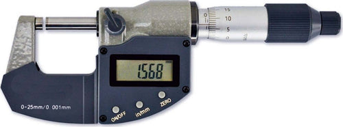 MICROMETRO ELETTRONICO DIGITALE MILLESIMALE PER ESTERNI CALIBRO PALMARE 0-25 mm Fai da te/Utensili elettrici e a mano/Strumenti di misura e layout/Misuratori/Spessimetri Trade Shop italia - Napoli, Commerciovirtuoso.it